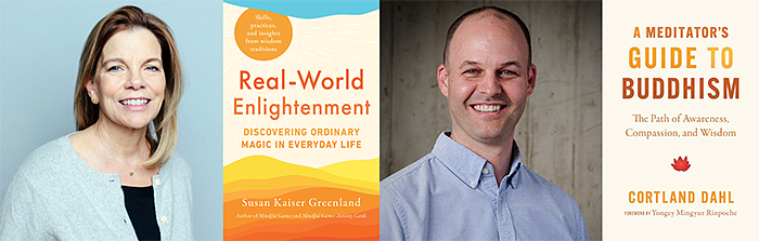 Susan Kaiser Greenland & Cortland Dahl ~ Real-World Enlightenment & A Meditator's Guide to Buddhism logo